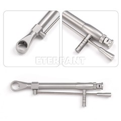 ENTERFANT Dental Implant Torque Wrench Ratchet Stainless Steel Universal 0-70Ncm