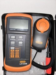 Dr.Meter LX1330B Digital Illuminance/Light Meter, 0 – 200,000 Lux Luxmeter