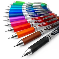 Pentel EnerGel RTX Retractable Gel Pen, Medium (0.7mm), All Colors, Pack of 1