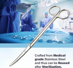 7″ Curved Blunt Metzenbaum Dissecting Scissors Premium Quality Stainless Steel