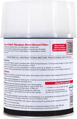 J-B Weld Quart – Fiberglass Short-Strained Filler