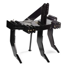 Titan Attachments 3 Shank Subsoiler Ground Ripper Fits Category 1 and 2, 3 Point