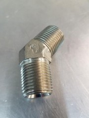 5501-08-08 1/2″ MALE PIPE X 1/2″ MALE PIPE 45 DEGREE HYDRAULIC FITTING