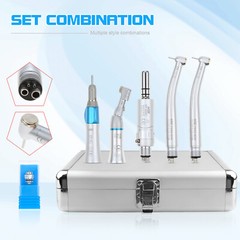 NSK Type Dental PANA MAX PUSH High Speed Handpiece+Low Speed EX203C+AL-BOX 4H CE