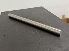 304 Stainless Steel Round Bar – 13/16″ Dia x 12″ Long – CNC Lathe Mill Stock