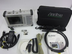 Anritsu SiteMaster S820D Cable & Antenna Analyzer,K(f), 20GHz,34RKNF50,w/Cal kit