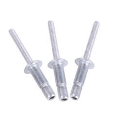 4.8mm 6.4mm Structural Pop Rivets Dome Head Steel Monobolt Breakstem Fasteners