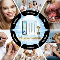 Dental Tools Dental Pick For Teeth Cleaning Stainless Steel Hygiene Kit Perfect