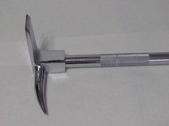 36″ Halligan bar with Nickel Finish. Hardened High Carbon Steel. 11 Lbs – C