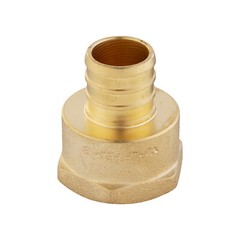 30 PCS Barb PEX 3/4″ x 3/4″ Female NPT Thread Adapter Crimp Fitting (Lead Free)