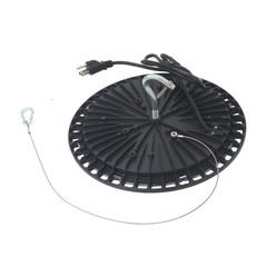 4 Pcs Lighting Fixture 150W UFO LED High Bay Light 18000LM With Hook Safety Rope