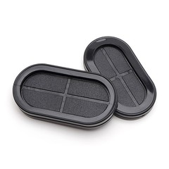 Oval Blanking Rubber Grommet Firewall Blind Hole Plug Electrical Wiring Gasket