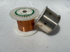 SIZE .035″ (.89 mm) Beryllium Copper spring wire SILVER COATED C17200 15 FEET