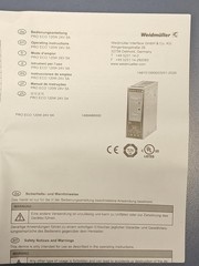 Weidmuller – 1469480000 – Power Supply Pro Eco 120W 24V 5A – NEW