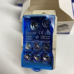 Distribution Terminal Block 160A POWER DISTRIBUTION DIN Rail 6-250 AWG LOT OF 5