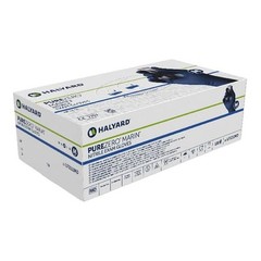 HALYARD Nitrile Exam Gloves, 9.5 Inches Length, 5 Mil, Blue Size M Case of 1000
