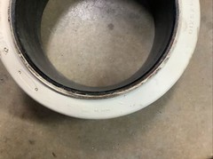 ITL 14 X 5 X 10 Smooth Press On Solid Forklift Tire