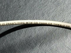 Encore #10awg 19 Stranded THHN/THWN-2/MTW Building Wire White /100ft