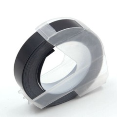 5PK For DYMO Organizer Xpress Label Maker 3D Embossing Tape 520109 Black 3/8″