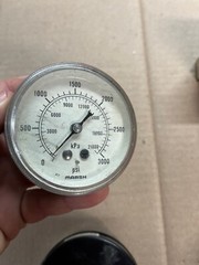 Lot of 7 NOS Pressure PSI Gauge Ametek, Ashcroft, Marsh Most New in Box