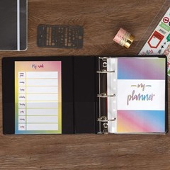 USA-Made Durable 3 Ring Mini Binder – Perfect for Everyday Document Management