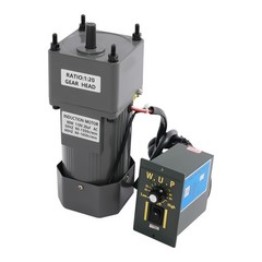 90W Gear Motor w/ Speed Controller Reduction Ratio: 1:20 Electric Single-phase
