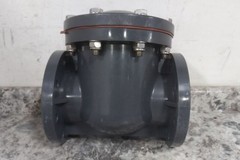 Ipex USA LLC 53876 4 In Flange x Flange Connection PVC Swing Check Valve