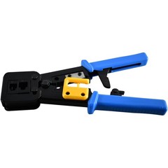 RJ45 RJ11 Network Cable Crimp Tool Wire Stripper Cutter 8P 6P