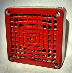 Simplex 2901‑9806 Vibratone Horn, 4903‑9101 Strobe Plate, Fire Alarm Horn Strobe