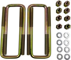 4PCS Square U-Bolts 2.5″ w/ Leaf Springs 8.75″ Long Compatible w 1988-2019 Chevy