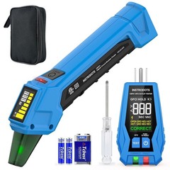 Electrical Circuit Tracer with GFCI Tester for Accurate Breaker Identification