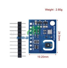 ENS160+AHT21 CARBON Dioxide CO2 eCO2 Air Quality Temperature Humidity Sensor *kk