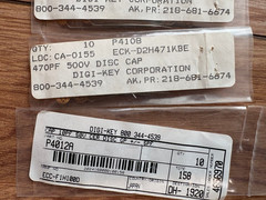 Ceramic capacitors – Various values and voltages (for hobbyists)