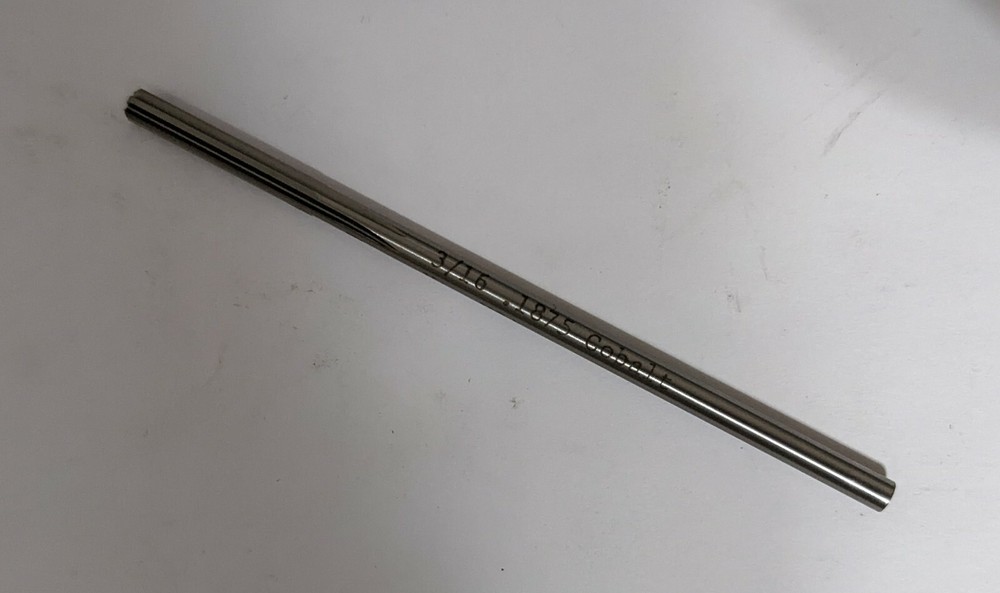 .1875″ x 1-1/8 REAMER STRAIGHT FLUTE HSS YANKEE [OAL:4-1/2] 3/16 (QTY:1) USA NOS