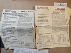INTERSIL Single Chip Universal Counter Evaluation Kit ICM7226A – In Box W/Manual