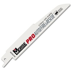 MORSE Fire & Rescue 6″ x 14TPI Reciprocating Saw Blades (25 Pack)