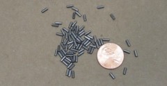 18-8 Stainless Steel, Slotted Roll Spring Pin, .062″ Dia x 3/16″ Length, 300 pcs