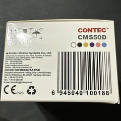 Original CONTEC CMS50D Fingertip Pulse Oximeter SpO2 Pulse Rate New In Box