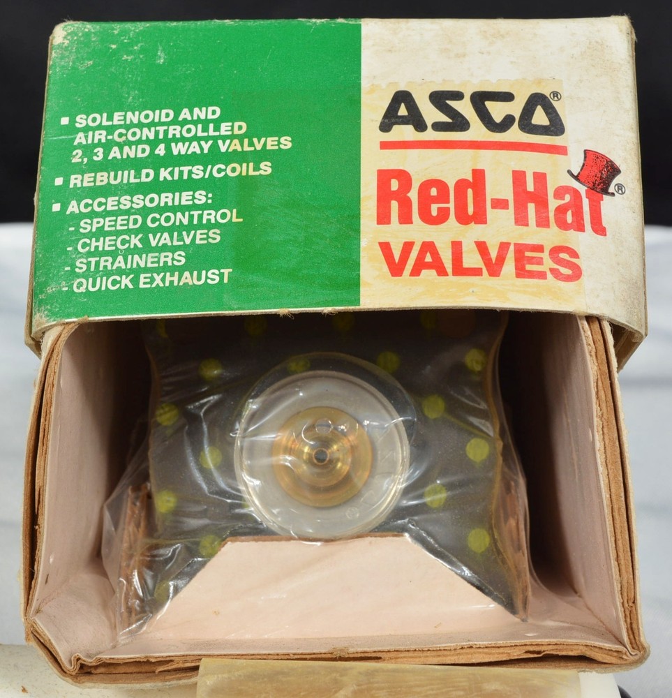 ASCO 302273 RED HAT VALVE REBUILD KIT, NEW / SEALED IN BOX WITH INSTRUCTIONS