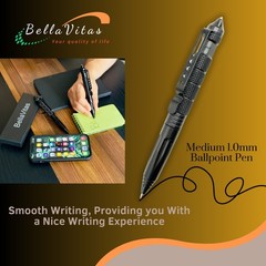 Tactical Pen, Emergency Glass Breaker Pen, Self Defense Pen, Military Pen 2 Pack