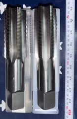 2pc SET Nachi 1-1/2-12 NF G H4 6FL Tap 1-1/2” 12tpi Taper & Plug 1 of Each