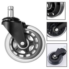 Office Chair Caster Wheels,Office Chair Wheels Chair Casters for Tile, Hardwo…