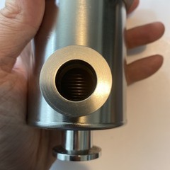Nor-Cal Products NAP-075-NW NAP075NW Pneumatic Right Angle Poppet Valve