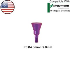 US RC Dental Healing Abutment Healing Closure Caps Fit Straumann ITI Bone Level
