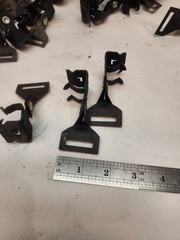 Lot 80pcs Minerallac PSF916R Side Mount Flange Clamp w/Right Angle Strap Hanger