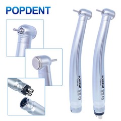 POPDENT NSK Style Dental High Speed Turbine Handpiece Push Button 2/4Holes FDA