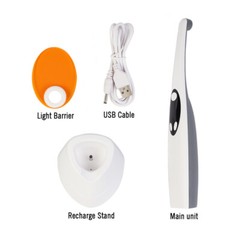 Dental Wireless LED Curing Light 1 Second Resin Cure Fast Curing Lamp 2200mw/cm2