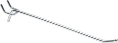 4 pack 8″ Ball Tip Pegboard Hook Heavy-Duty Zinc Peg Storage w/ Safety Ball Tip