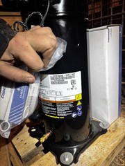 Copeland Scroll Compressor ZFD18KVE-TFD-961 R-404A R-507 18,000 BTUh 400V 3Ph