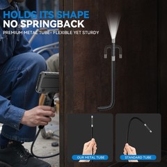 SALE! Endoscope 2-Way 360° Inspection Camera Articulating Borescope for Phone